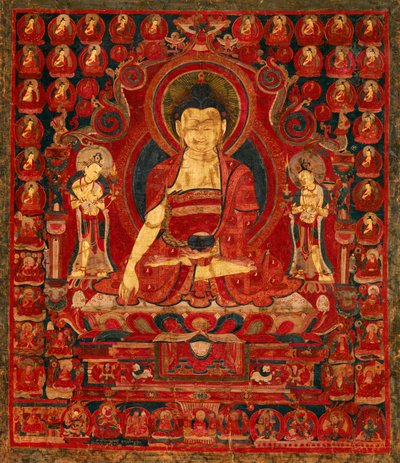 Bouddha Shakyamuni en tant que Seigneur des Munis. Tibet occidental (Guge). - Unknown